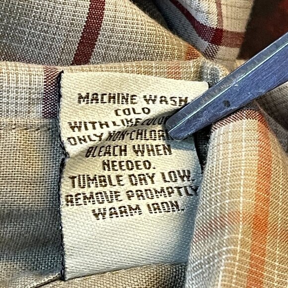 Magellan Long Sleeve XXL Button Down‎ Plaid Brown Outdoor Shirt - Picture 11 of 14